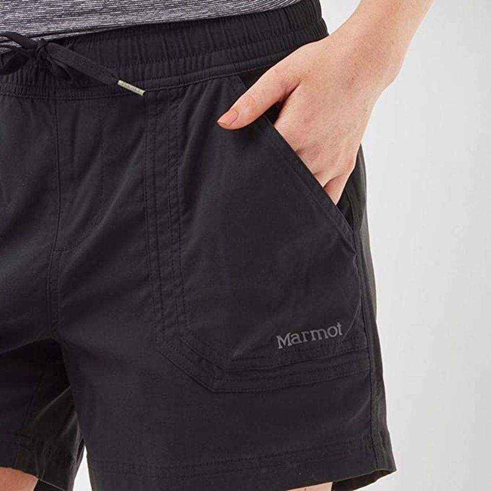 MARMOT Adeline Shorts Black LG 4 - Picture 4 of 4